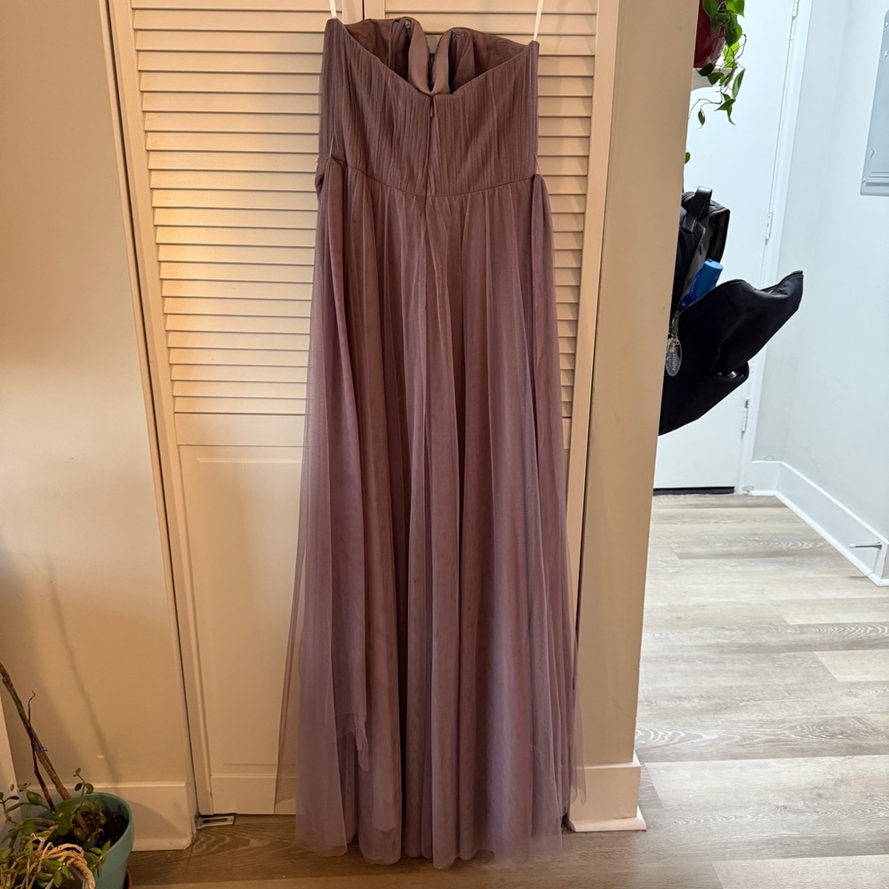 CLEAR OUT PRICE! Revelry Rosalie Tulle Convertible Dress, Wisteria - 12 - Picture 7 of 11